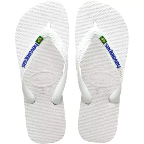 Havaianas Infradito Iconiche Unisex con Suola Antiscivolo e Bandiera del Brasile