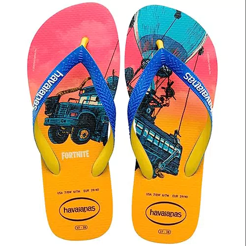 Havaianas Top Fortnite, Infradito Unisex - Adulto, Giallo