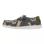 Hey Dude Wally Washed Camo Slip-On Scarpe da Uomo