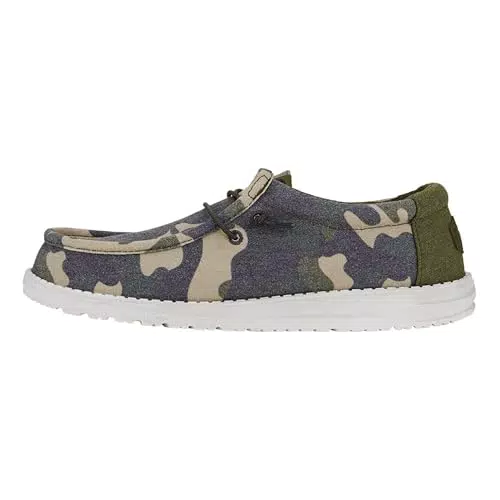 Hey Dude Wally Washed Camo Slip-On Scarpe da Uomo