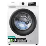 Hisense WFQE9014EVJM - Lavatrice a Carica Frontale 1400 rpm, Classe A, Vapore