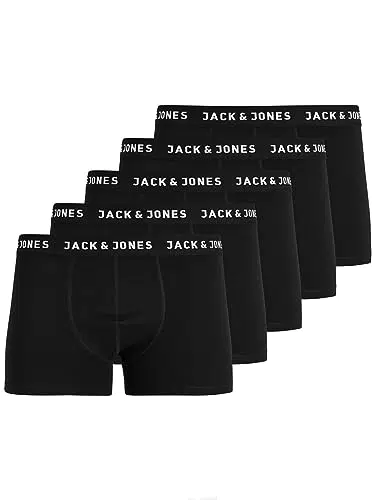 JACK & JONES Trunks 5-Pack Trunks Dark Grey Melange XXL Dark Grey Melange XX