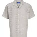 Jack & Jones Jorcrochet Resort SS - Maglietta a Maniche Corte