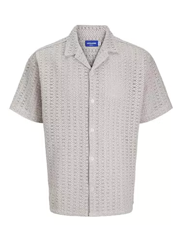Jack & Jones Jorcrochet Resort SS - Maglietta a Maniche Corte