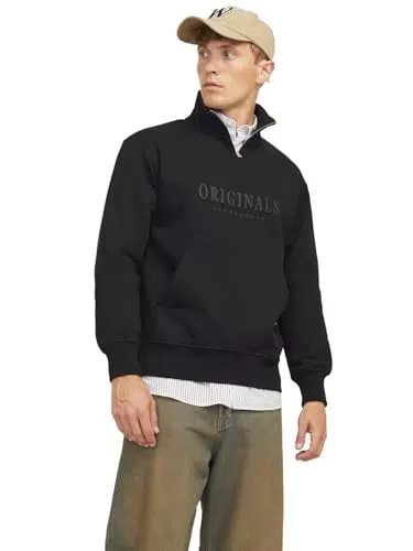 Jack & Jones Jorfrederiksberg Sweat Quarter Zip - Maglia di Tuta