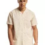 Jack & Jones Jorluke - Maglietta Seersucker Resort a Maniche Corte