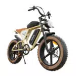 JANSNO Bicicletta Elettrica 20 Fat Tire, 7 Velocità, E-Bike per Adulti