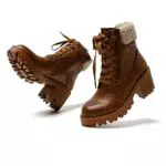JOMIX Scarponcini Donna Comodi Foderati Antiscivolo Stile Neve MD1053-7
