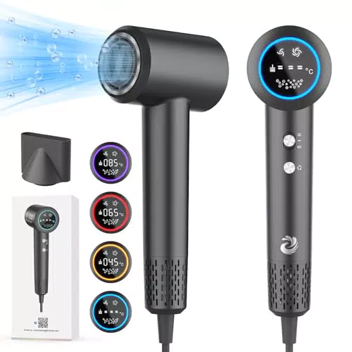 KARFUN Phon Professionale a Basso Rumore con Display HD e Motore Alta Velocità