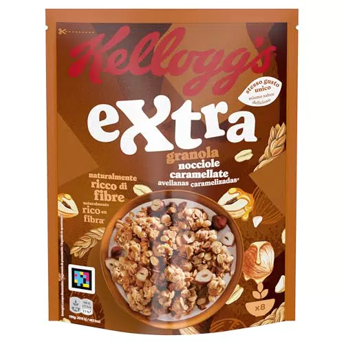 Kellogg's Granola con Avena Croccante e Nocciole Caramellate
