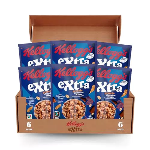 Kellogg's Muesli Croccante al Cioccolato - Delizia per la Colazione