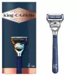King C. Gillette Regolabarba Uomo, Rasoio a Mano Libera