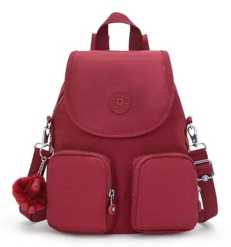 Kipling Zaino piccolo trasformabile in borsa a tracolla modello Firefly Up