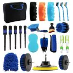 Kit Pulizia Auto - Spazzole e Accessori per Interni e Cerchioni