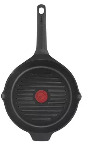 Lagostina Aroma Grill Bistecchiera Antiaderente Ø 26 cm con Rivestimento Titanium