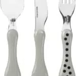LÄSSIG Set di Posate per Bambini in Acciaio Inossidabile Little Chums Cat