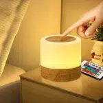 Luce Notturna Bambini LED - Lampada Touch Dimmerabile con Telecomando