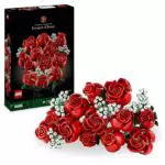 LEGO Botanicals Bouquet di Rose - Set di Fiori Finti per Decorazioni e Regali