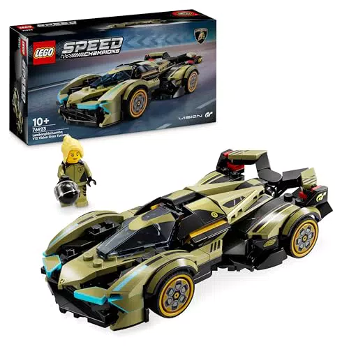 LEGO Speed Champions Lamborghini V12 Vision GT - Modellino da Costruire per Bambini