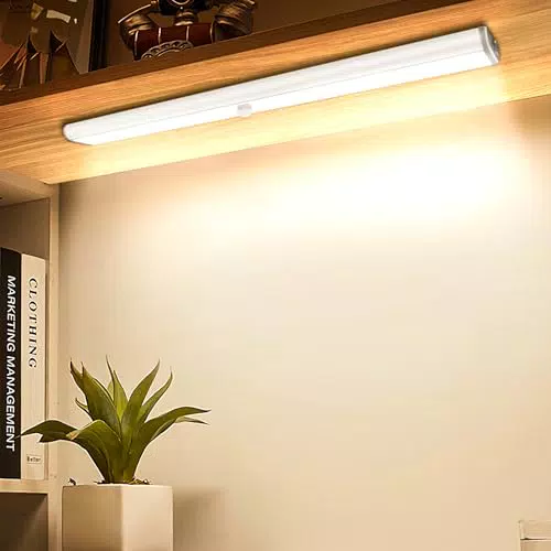 Lepotec Luce Armadio LED Ricaricabile con Sensore di Movimento per Interni