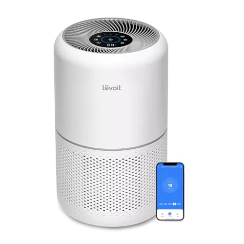 Levoit Purificatore d'Aria HEPA per Allergie e PM2.5, Modalità Sonno e Auto
