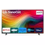 LG NanoCell 75NANO81T6A - Smart TV 4K, Processore α5 Gen7, Alexa, webOS 24