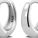 LIHELEI Orecchini a Cerchio S925 in Argento Sterling per Donna - Regali Speciali