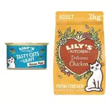 Lily’s Kitchen Cibo Umido per Gatti Tasty Cuts - Pesce dell'Oceano e Pollo