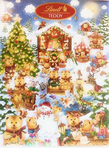 Lindt Calendario Avvento Orsetto con praline e cioccolato al latte