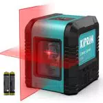 Kiprim Livella Laser Autolivellante LV1R Doppia Linea Verticale/Orizzontale IP54