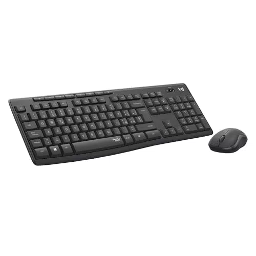 Logitech MK295 Silent Wireless Combo: tastiera e mouse con tecnologia SilentTouch