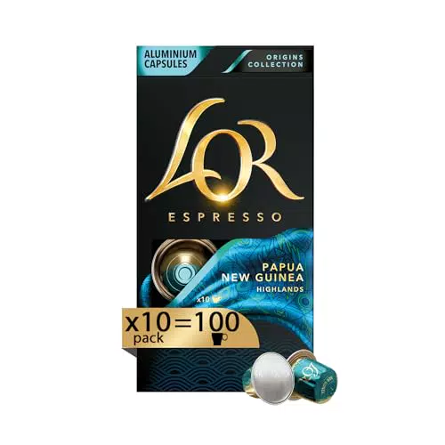 L'Or Capsule Caffè Espresso Papua Nuova Guinea - Compatibili Nespresso®