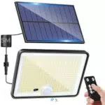 Lotmos Faretti Solari LED da Esterno con Sensore di Movimento e Telecomando