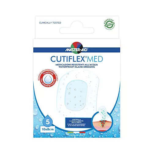 Master Aid Cutiflex Med 10x8 cm - Cerotti per la cura della pelle