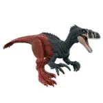 Mattel Jurassic World Megaraptor Action Figure con Suoni e Mossa d'Attacco