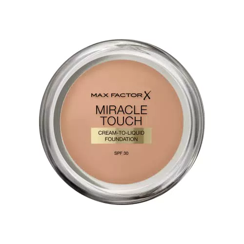 Max Factor Miracle Touch, Fondotinta Coprente con Acido Ialuronico