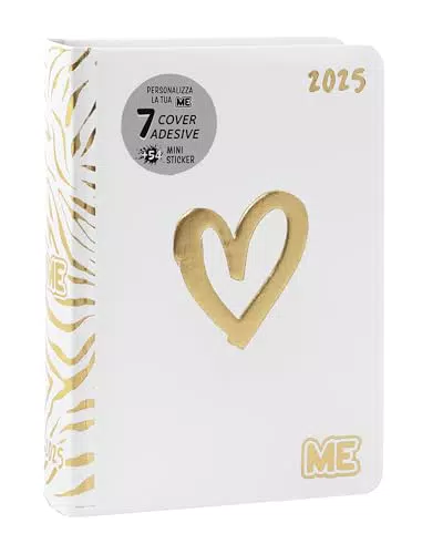 ME Agenda Luxury Edition - Taccuino Giornaliero 16 Mesi Medium, 512 Pagine