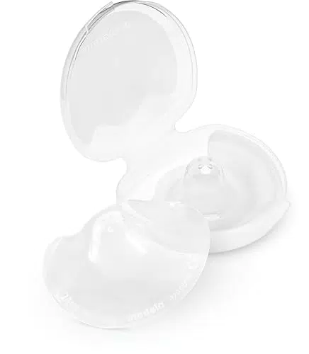 Medela Paracapezzoli Contact in Silicone Morbido e Sottile, Senza BPA