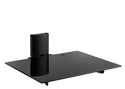 Meliconi AV SHELF PLUS - Ripiano in vetro temperato per apparecchi A/V