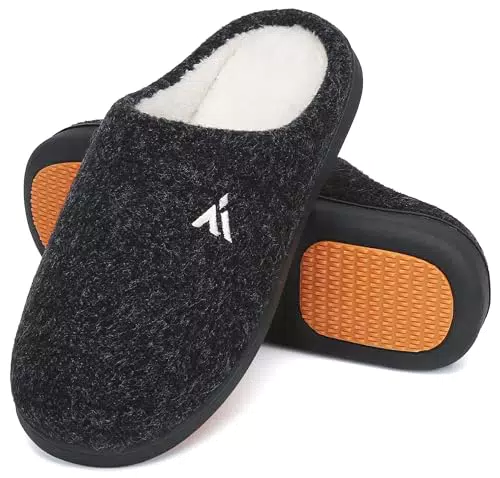 Mishansha Pantofole Invernali per Uomo e Donna in Memory Foam Calde e Pelose