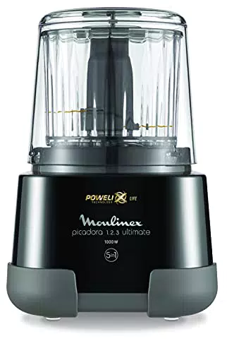 Moulinex DP8108 Moulinette Ultimate - Tritatutto Elettrico 1000W 5in1