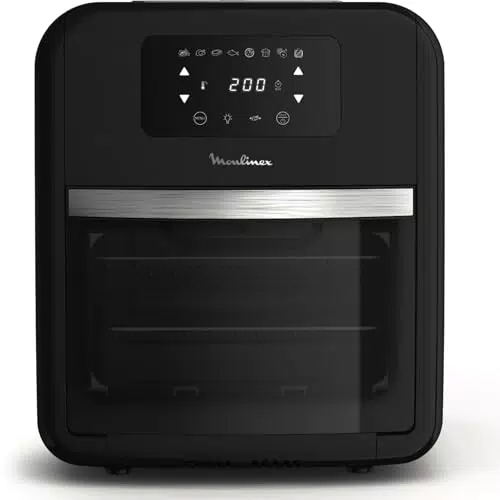 Moulinex Friggitrice ad Aria Calda AL5018, Forno Elettrico 2000W, 9 Funzioni