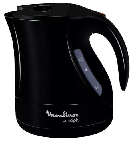 Moulinex Bollitore Elettrico Principio 1.2 L con Filtro Anticalcare e Beccuccio di Precisione