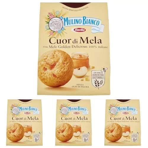 Mulino Bianco Biscotti Cuor di Mela con Mele 100% Italiane
