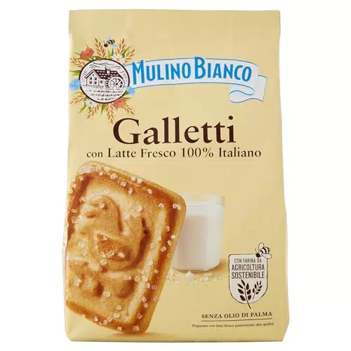 Mulino Bianco Frollini Galletti con Latte Fresco 100% Italiano