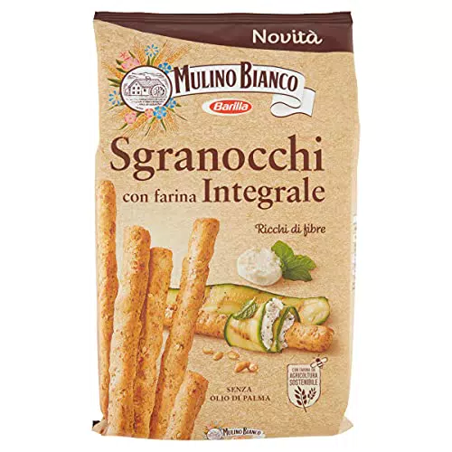 Mulino Bianco Grissini Sgranocchi con Farina Integrale - Snack Gustoso