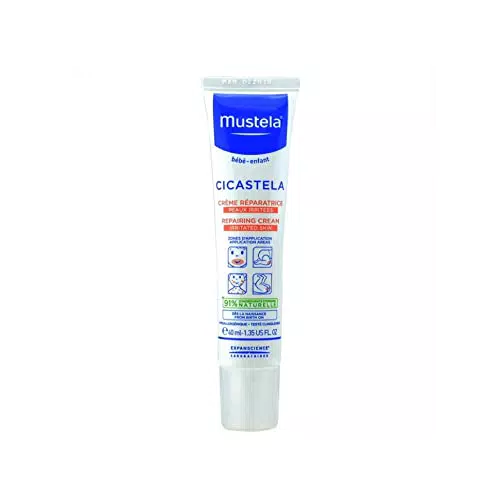Mustela Crema Riparatrice Cicastela per Viso e Corpo - Pelle Arrossata e Irritata