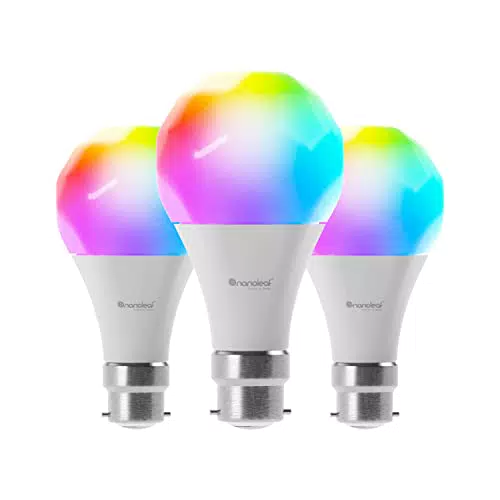 Nanoleaf Essentials Lampadine LED Smart Dimmerabili con Bluetooth e Thread