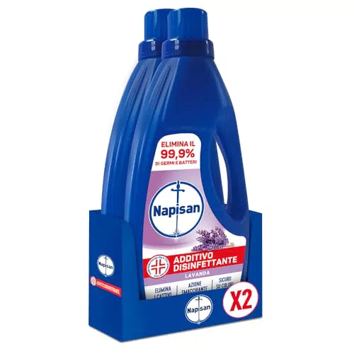 Napisan Additivo Disinfettante per Lavatrice - Freschezza di Lavanda