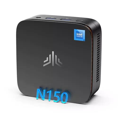 NiPoGi E1 Mini PC Twin Lake N150, 16 GB RAM, 512 GB SSD, 4K UHD Dual Display